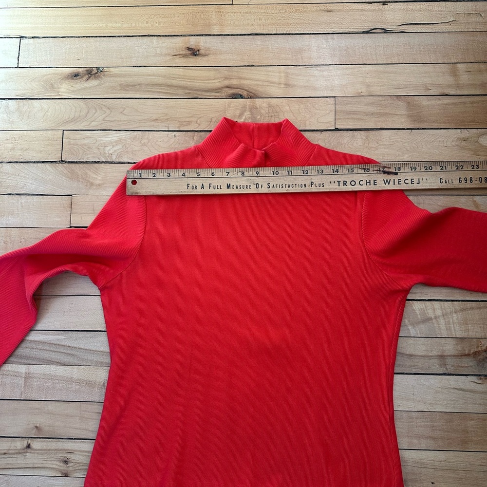Perfect Red Turtleneck - Picture 4 of 5